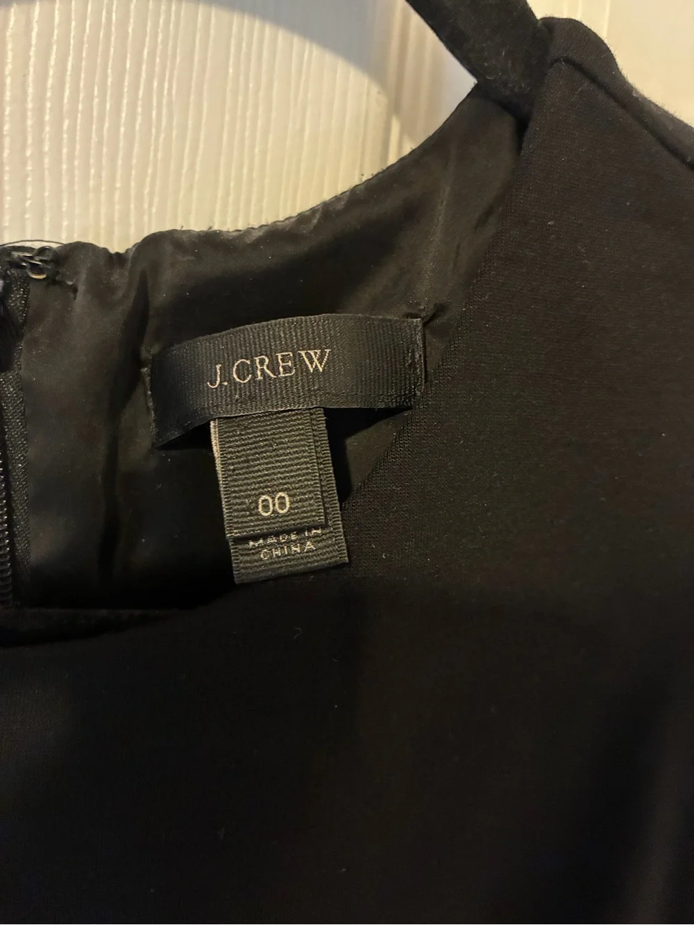 J.Crew Black Resume Sheath Stretch Ponte Dress 8